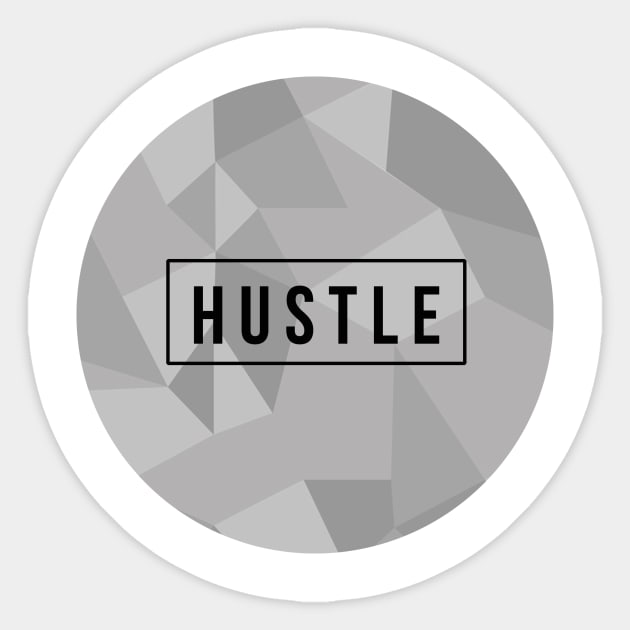 Hipster Hustler Sticker by MikeTandy